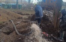 Фото 1: Фахівці Львівводоканалу у Дублянах уже замінили 1190 м водопроводів різних діаметрів