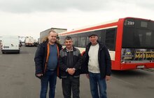 Фото 1: Львів уже отримав від польських міст 25 великих низькопідлогових автобусів та гуманітарну допомогу