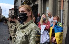 Фото 3: У Львові попрощались із Тарасом Матвіївим