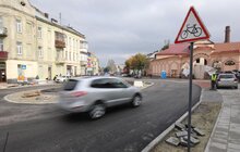 Фото 4: Частину вул. Б. Хмельницького від вул. Опришківської до вул. Механічної відкрили для проїзду транспорту