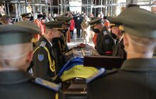 Фото 4: Львів прощається із загиблим Героєм Іваном Горошком