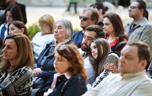 Фото 5: У дворику Ратуші говорили про місто і його культуру: від вирощування лози до львівського мамонта