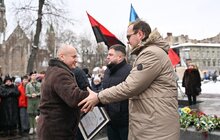Фото 5: У Львові вшанували пам’ять голови Проводу ОУН Степана Бандери (фото\відео)