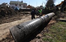 Фото 18: Сьогодні у с. Лисиничі підключатимуть нову ділянку магістрального водогону