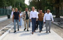 Фото 4: Ремонт вул. Пекарської на завершенні: підряднику залишається доробити дорожнє покриття і благоустрій