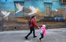 Фото 9: У Львові відкрили 30-метровий мурал, присвячений Маріуполю
