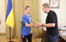 Фото 6: Андрій Садовий вручив грошові премії призерам Всесвітніх ігор зі Львова