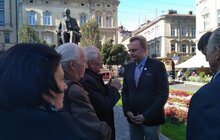 Фото 4: Влада міста покладанням квітів вшанувала пам’ять Михайла Грушевського