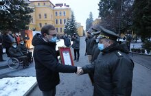 Фото 13: Мерія привітала військовослужбовців з Днем Збройних сил України