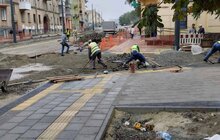 Фото 2: ІІІ етап реконструкції вул. Шевченка: на ділянці від вул. Юнаківа до вул. Яцкова роботи виконано на 65%