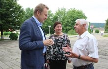 Фото 4: Мер Львова зустрівся з мером Заліщик