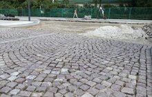 Фото 7: Ремонт вул. Пекарської на завершенні: підряднику залишається доробити дорожнє покриття і благоустрій