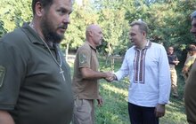 Фото 20: Мер Львова Андрій Садовий відвідав прифронтову Авдіївку
