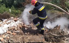 Фото 4: У районі вул. Пластової виявили підпал незаконно скинутого сміття: мерія звернулась в поліцію 