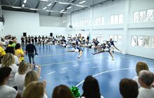 Фото 21: Спортивна шкільна ліга D: у запеклій боротьбі визначили чемпіона з волейболу
