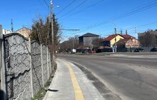 Фото 7: Доступний тротуар і зупинка громадського транспорту: на вулиці Сяйво завершили ремонтні роботи