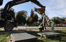 Фото 4: У Львові перепоховали останки з колишнього марсового поля
