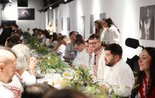 Фото 3: У Львові влаштували спільний сніданок із захисниками
