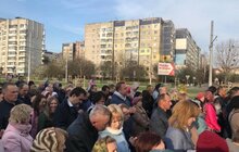 Фото 1: Сьогодні Сиховом пройшла молитовна Хресна Дорога
