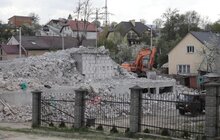 Фото 10: На вул. Личаківській, 259 повністю демонтували багатоповерхівку, збудовану з порушеннями