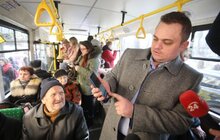 Фото 3: У львівському електротранспорті тестують Bluetooth-систему оплати проїзду замість купівлі паперових квитків