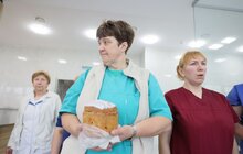 Фото 9: У міських лікарнях Львова освятили паски