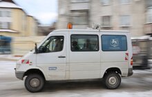 Фото 1: До Львова із Німеччини приїхала третя партія спецтехніки, яку передадуть українським водоканалам