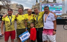 Фото 12: У центрі міста нагородили переможців Lviv Triathlon Cup