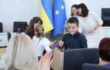 Фото 7: У Львівській ратуші нагородили дітей, які намалювали малюнки для захисників і захисниць України
