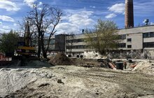Фото 5: На вул. Залізничній розпочали замощувати паркомісця бруківкою та встановлювати бордюри