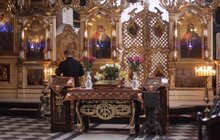 Фото 8: Молитва біля плащаниць храмів Львова