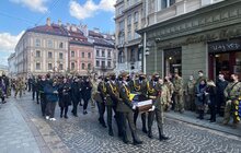 Фото 4: Львів попрощався із загиблим на війні Героєм Андрієм Супріганом