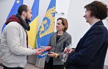 Фото 10: Лауреатка Пулітцерівської премії Енн Епплбом провела відкриту розмову у львівській Ратуші