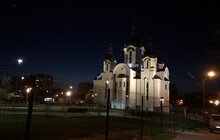 Фото 4: ЛКП «Львівсвітло» продовжує підсвічувати храми