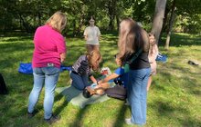 Фото 20: Військові - пацієнти центру НЕЗЛАМНІ теренкурили у Замарстинівському парку
