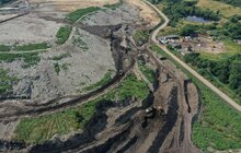 Фото 4: На Грибовицькому полігоні ТПВ технічна рекультивація перейшла до наступного етапу