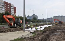 Фото 1: «Цього року буде зроблена велика частина і наступного року проект буде реалізовано до кінця», - А.Садовий про трамвай на Сихів