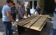 Фото 3: «Це приклад того, як школа, звернувши увагу на проблему енергоефективності, зробила щось конкретне та отримала від цього користь», – В. Довжик