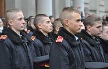 Фото 5: «Вам треба дуже добре вчитись, здобувати свій фах, жити за тою присягою, яку ви приймали», - А. Садовий ліцеїстам ім. Героїв Крут