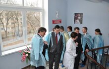 Фото 13: О. Квіташвілі ознайомився з роботою пологового будинку №1 