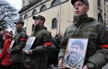 Фото 5: Львів попрощався з трьома військовими, які загинули в зоні АТО