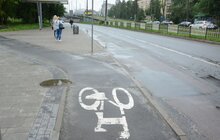 Фото 23: У Львові продовжують облаштовувати велодоріжки: роботи тривають на низці вулиць