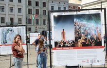 Фото 15: На пл. Ринок у Львові відкрили виставку «Рік спротиву: як по(в)стає Білорусь»