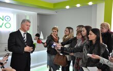 Фото 31: Сьогодні при Львівській міській дитячій лікарні відкрили надсучасний діагностичний центр