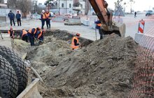 Фото 2: «Ми зараз у фазі дуже складних робіт», - А.Садовий по будівництво трамвайної колії на Сихів