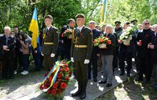 Фото 1: У Львові на місці колишнього концтабору «Шталаг-328» відбулися поминальні заходи