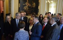 Фото 2: Президент Австрії в Палаці Потоцьких зустрівся з керівниками Львова та області