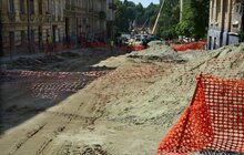 Фото 1: У Львові тривають роботи з реконструкції вул. Мечникова на ділянці від вул. Пекарської до вул. Личаківської