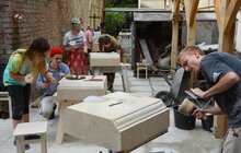 Фото 15: У Львові розпочався щорічний міжкультурний проект для учнів та студентів з Німеччини та України у сфері каменярства