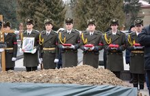 Фото 28: На Личаківському кладовищі поховали Омеляна Коваля